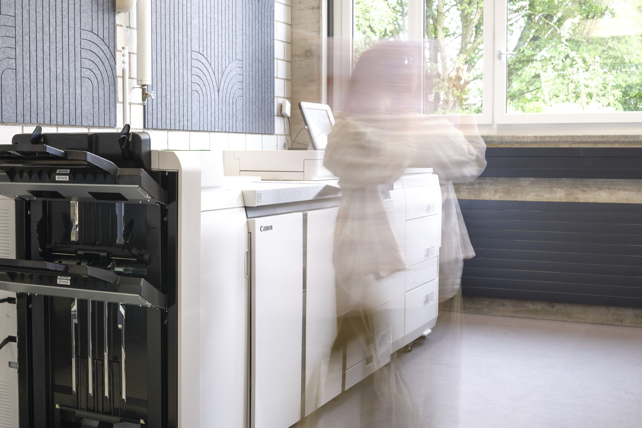 2023 – Gezielte Investition in die neuste Digitaldrucktechnologie.