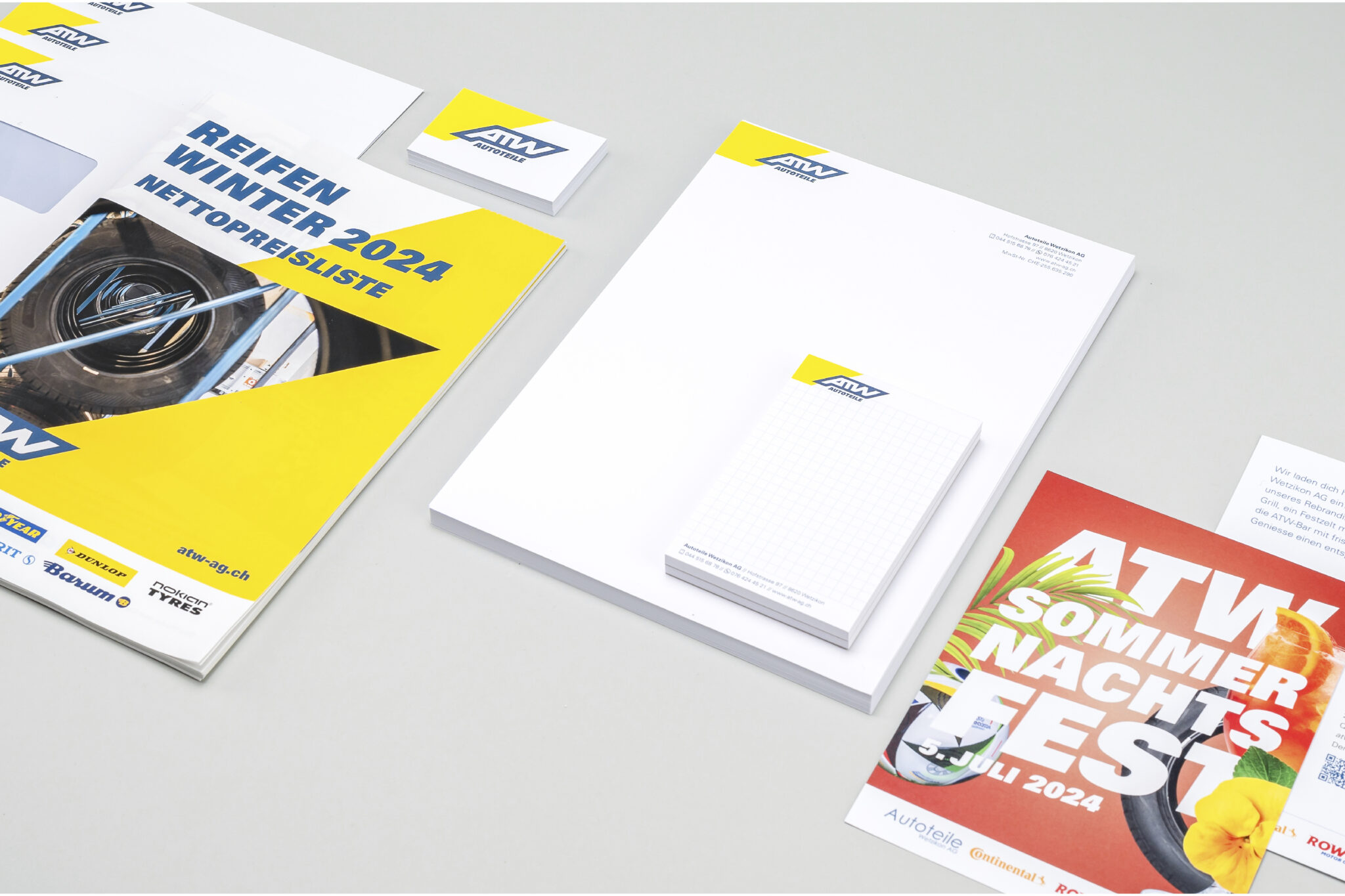 Autoteile-Wetzikon-Drucksachen-uebersicht