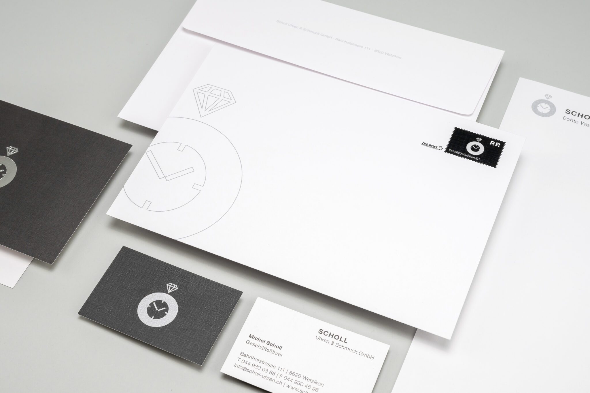 scholl-uhren-schmuck-geschäftsdrucksachen