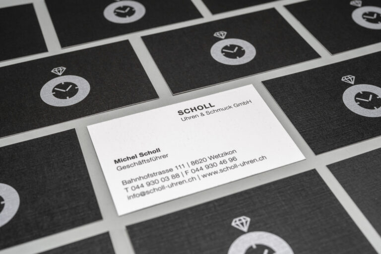 scholl-uhren-schmuck-geschäftsdrucksachen